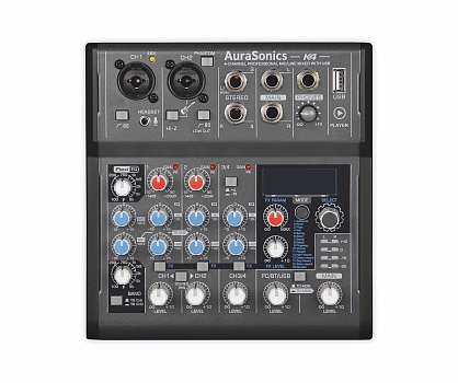 AuraSonics K4 компактный микшерный пульт в Лангепасе