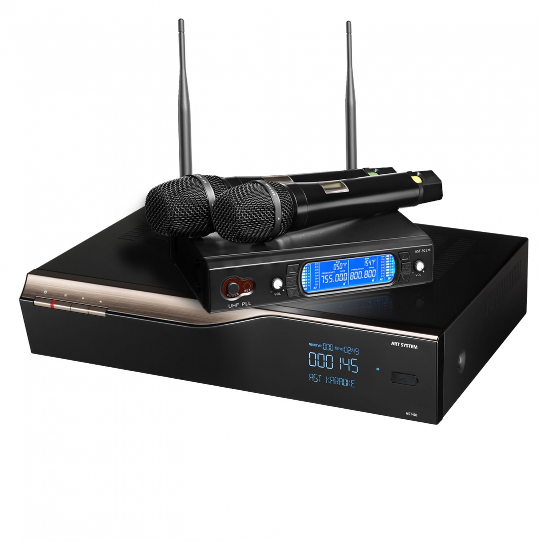 караоке-комплект AST-50 c микрофонами в Лангепасе