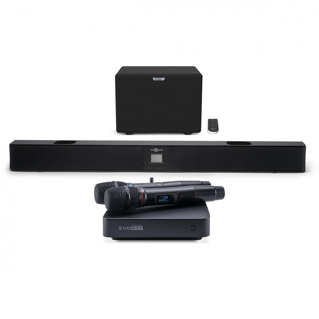 караоке-комплект EVOBOX Plus + EvoSound Bar (саундбар с караоке) в Лангепасе
