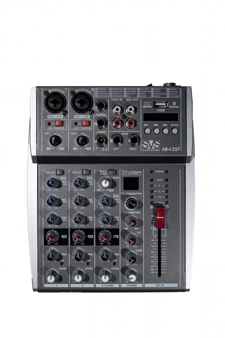 SVS Audiotechnik mixers AM-4 DSP Аналоговый микшерный пульт, 4-канала в Лангепасе