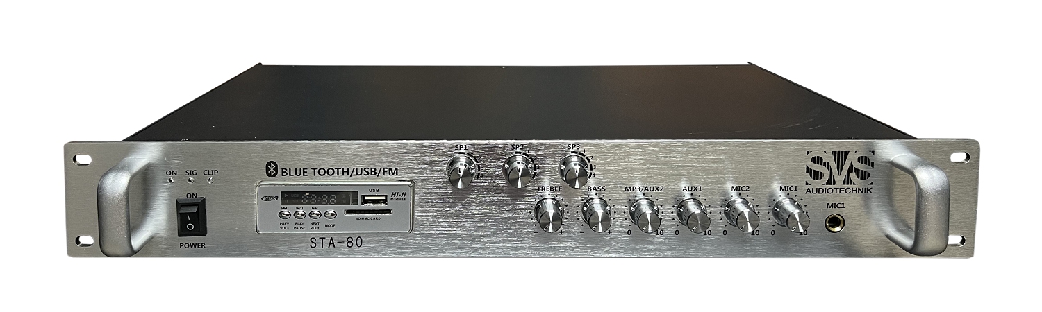 SVS Audiotechnik STA-80 Микшер-усилитель для систем Public Address в Лангепасе